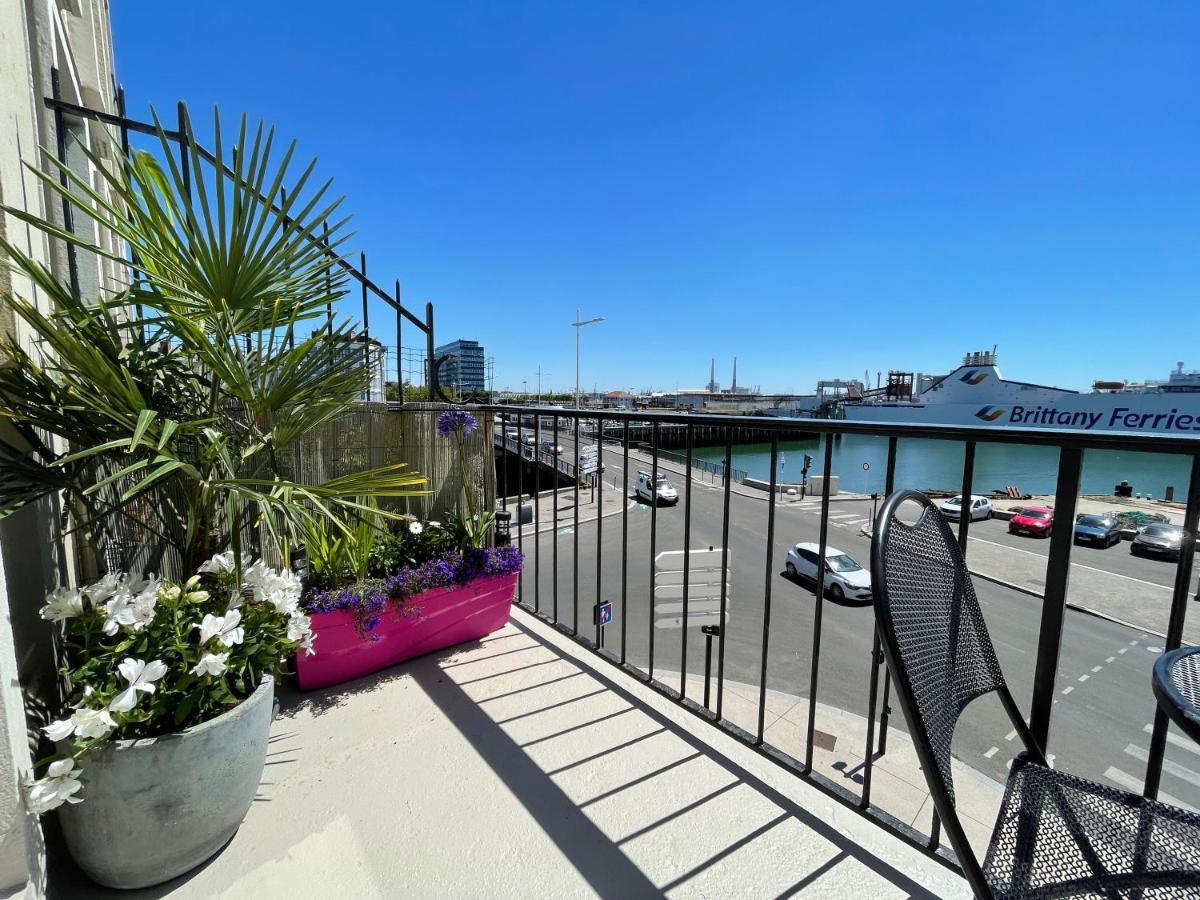 "L'Ancre" Studio Perret Pleine Vue Mer เลออาฟร์ ภายนอก รูปภาพ